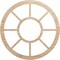 Ekena Millwork Grace Wood Fretwork Pierced Ceiling Medallion, Alder, 38"OD x 13 3/4"ID x 1/4"T CMWP38X0250GRAL - alternate 1